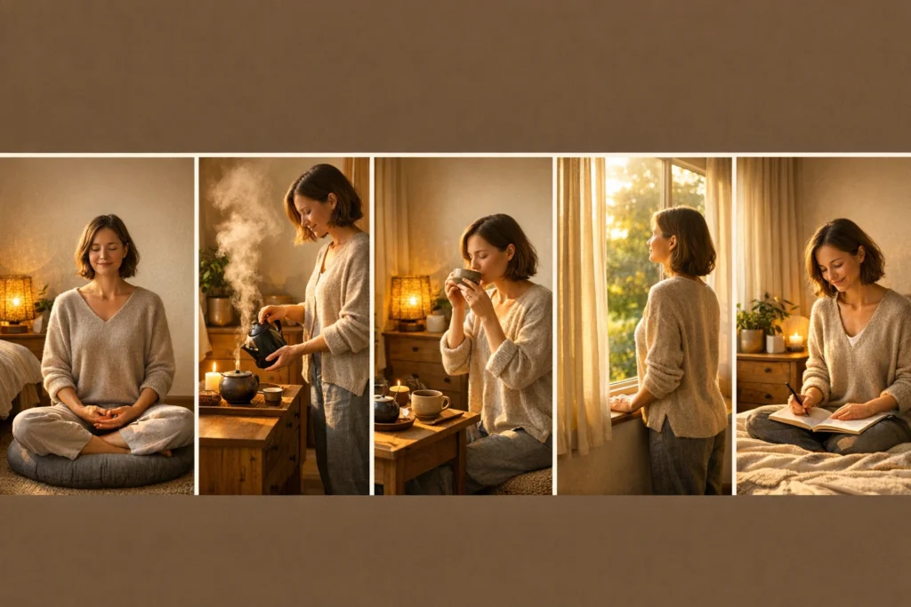 10-Minute Daily Routine: Combining All 5 Easy Slow Living Habits Together