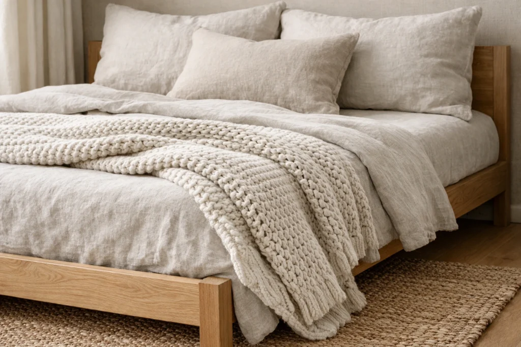 Add Cozy Textures Without Overdecorating 