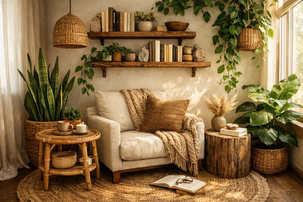 Adding Natural Elements for a Peaceful Hygge Feel 