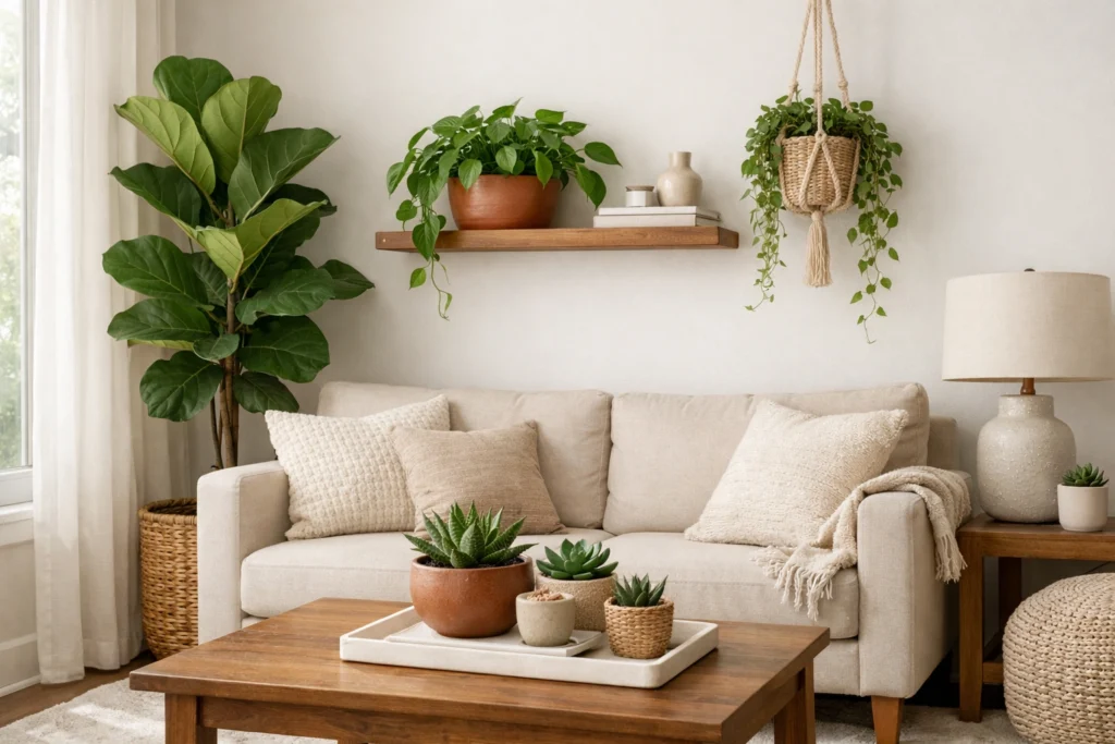 Bring in Greenery to Add Life and Fresh Energy