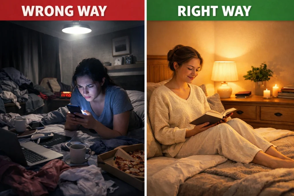  Common Mistakes That Ruin a Calm Evening Routine 