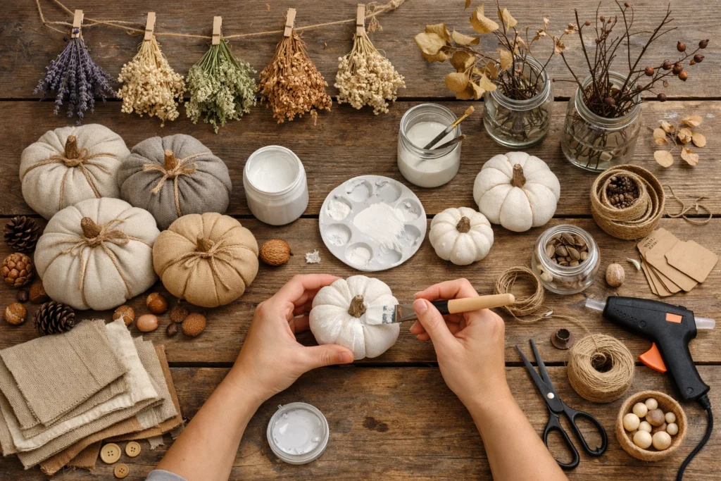 DIY Neutral Fall Decor Projects on a Budget