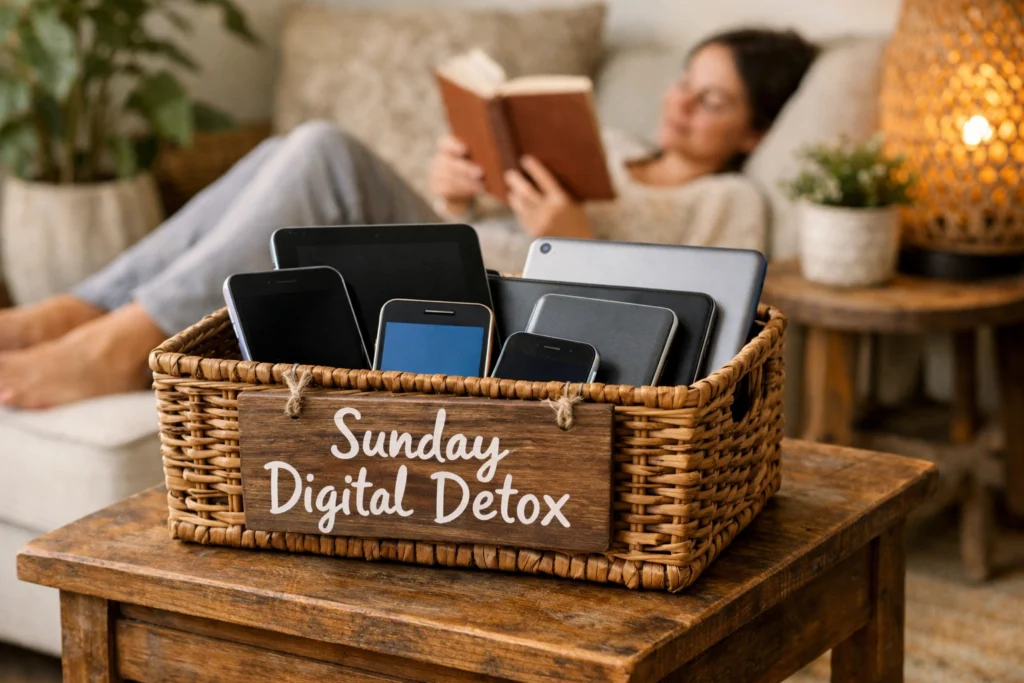 Disconnect from Digital Devices and Social Media