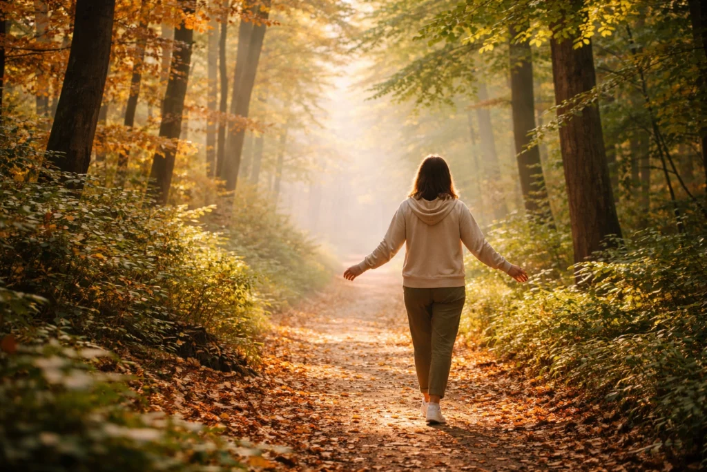 Engage in Gentle Movement or Nature Walks