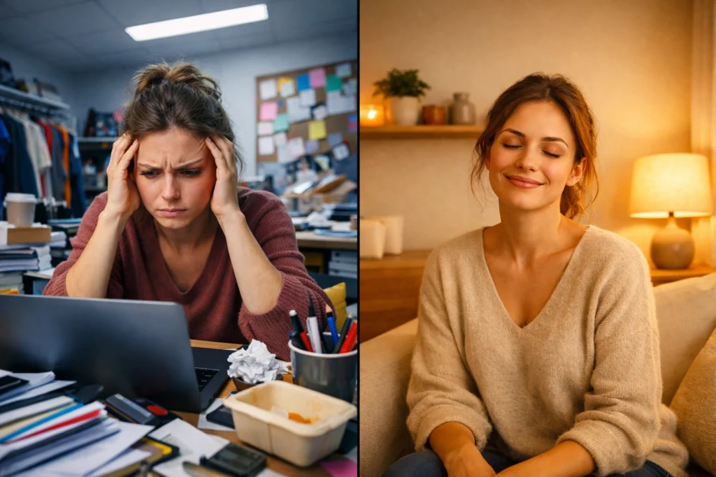 The Psychology Behind Minimalist Calm and Cozy Comfort