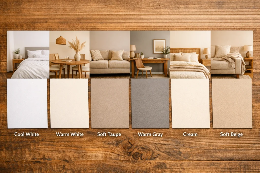 Creating Balance: How Color Palettes Support Cozy Minimalist Design