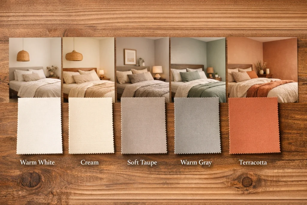 Natural Color Palettes for Small Bedroom Spaces: Creating Calm Visually