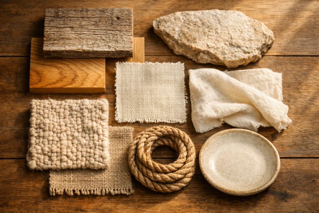 Natural Materials Selection: Building Your Peaceful Small Bedroom Foundation