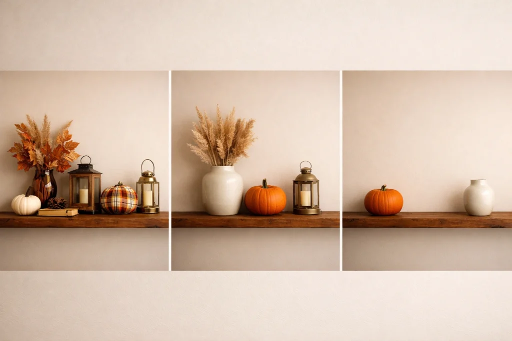 Minimal Styling Techniques: Less Is More in Fall Displays