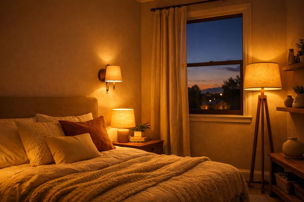 Lighting Design for Small Bedrooms: Creating Peaceful, Restful Ambiance