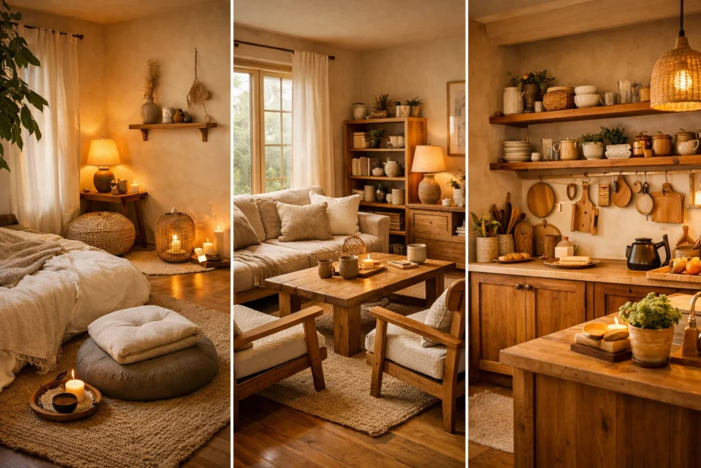 Slow Living Home Styling for Different Rooms: Adapting Natural Decor 