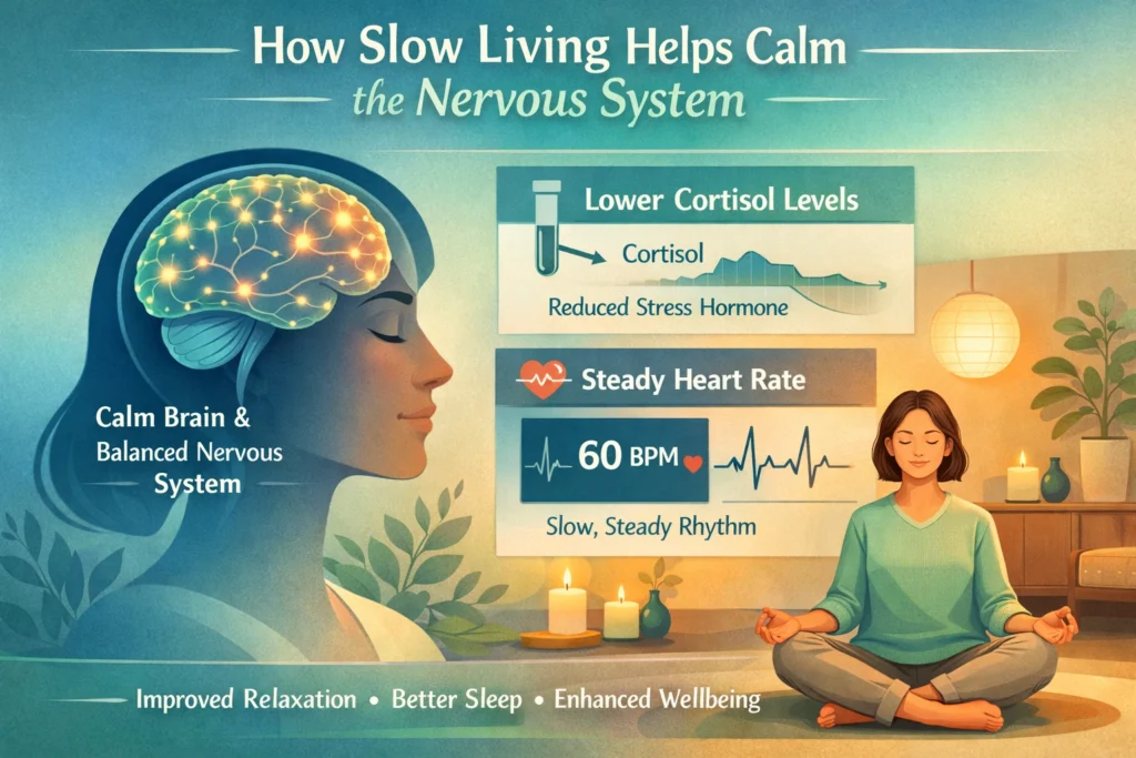 How Slow Living Helps Calm the Nervous System 