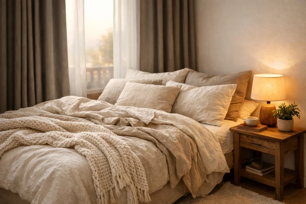 Make Your Bedroom a Cozy Hygge Sanctuary