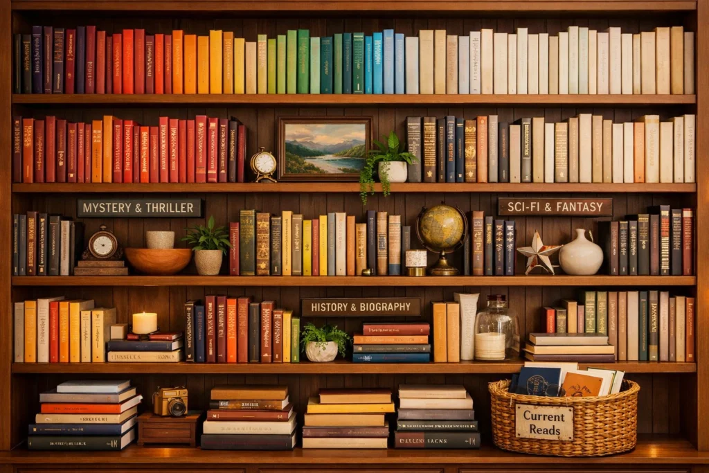 Organizing Books and Reading Materials 