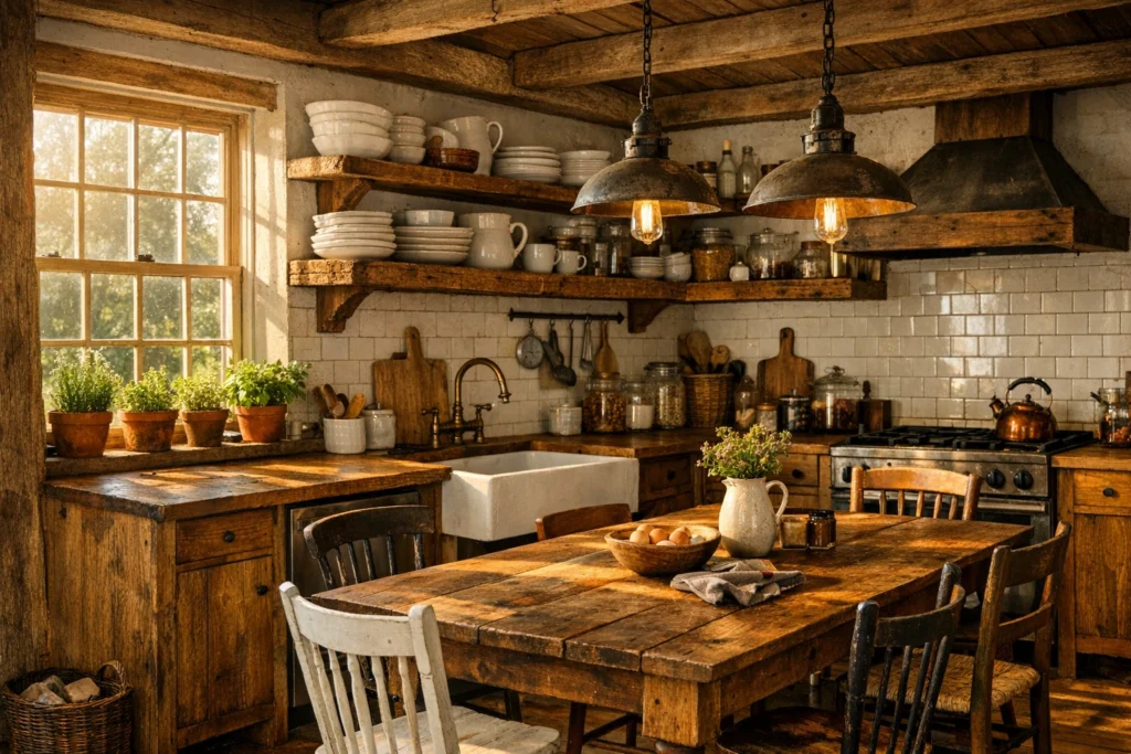 Rustic Farmhouse Decor: Warmth, Simplicity and Intention