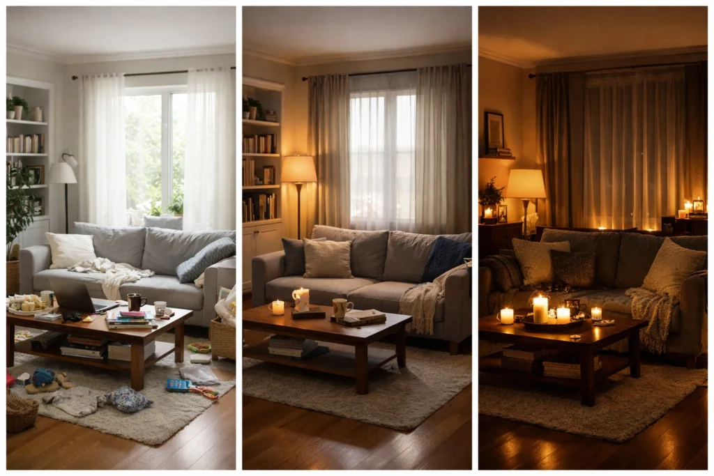 Setting the Mood in Your Living Room for Sunday Evenings