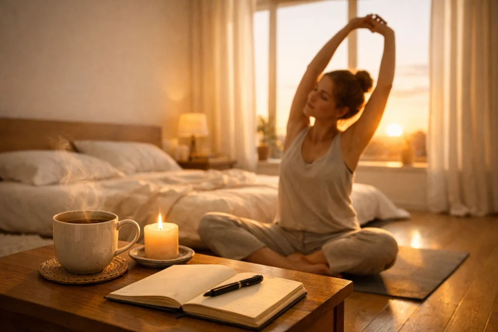 Swap #6: Rushed Mornings → Slow and Intentional Routines 