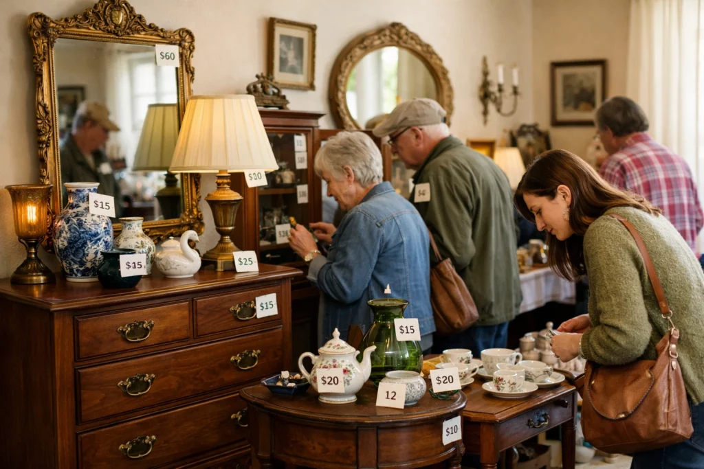 Trade Disposable Decor for Vintage or Antique Treasures