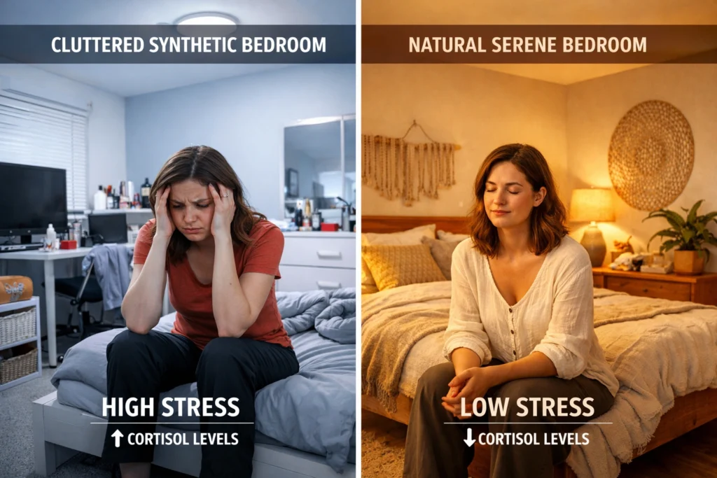 Understanding Peaceful Small Bedroom Design and Why Natural Decor Matters