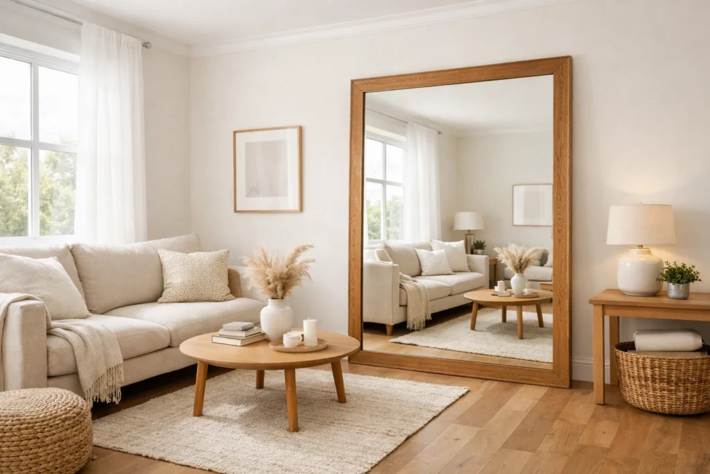 Use Mirrors Strategically to Enhance Light and Space