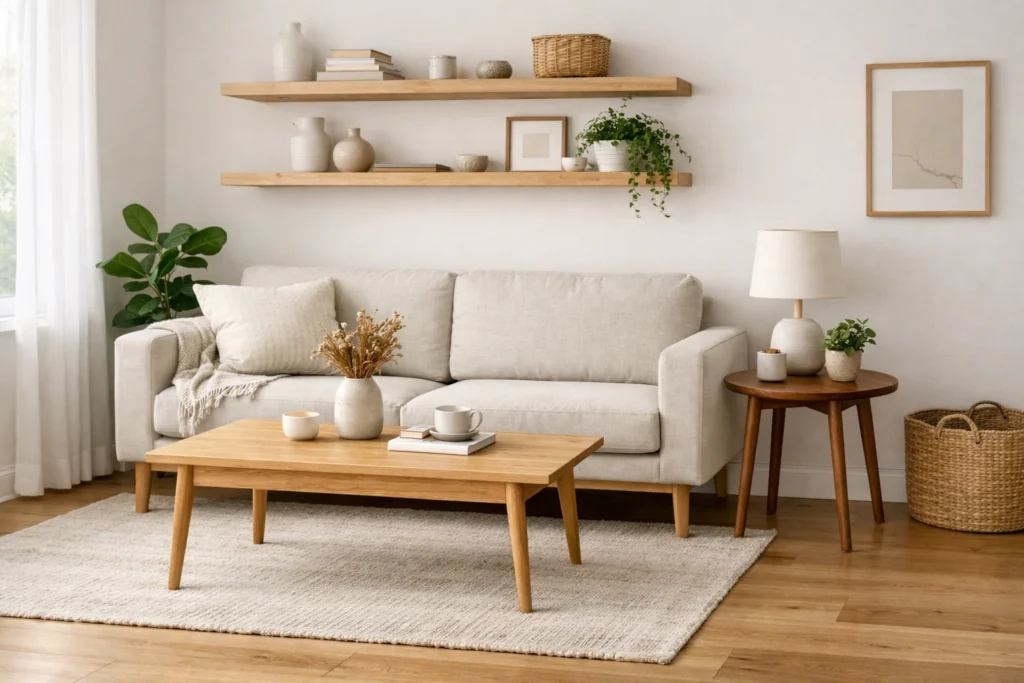 Use Natural Wood Furniture to Add Organic Warmth