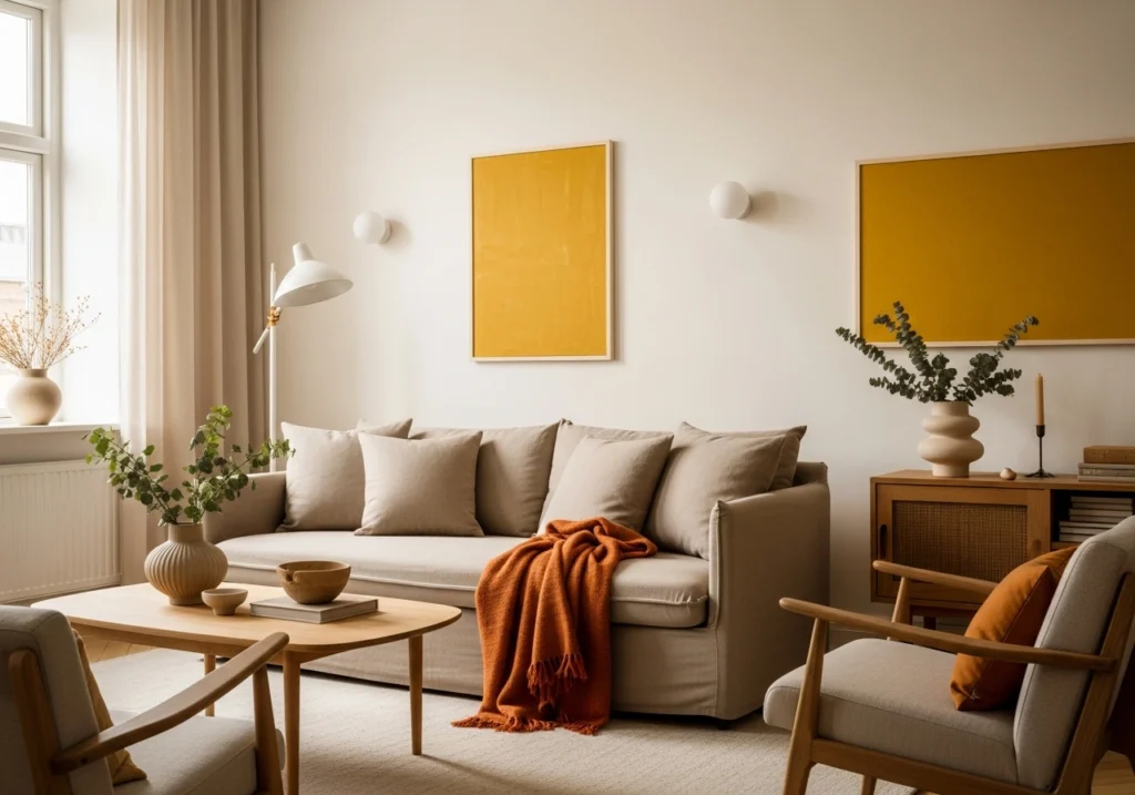 Warm Colors & Neutral Tones: Soothing Atmospheres 