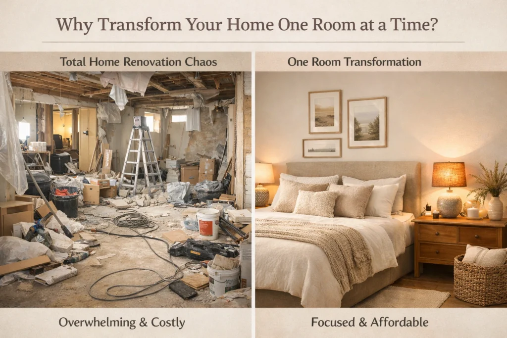 Why Transform Your Home One Room at a Time?