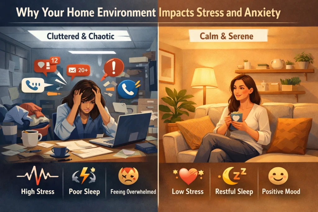 Why Your Home Environment Impacts Stress and Anxiety 
