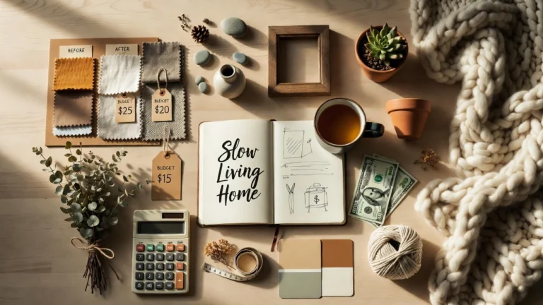 Slow Living Decor Swaps on a Budget