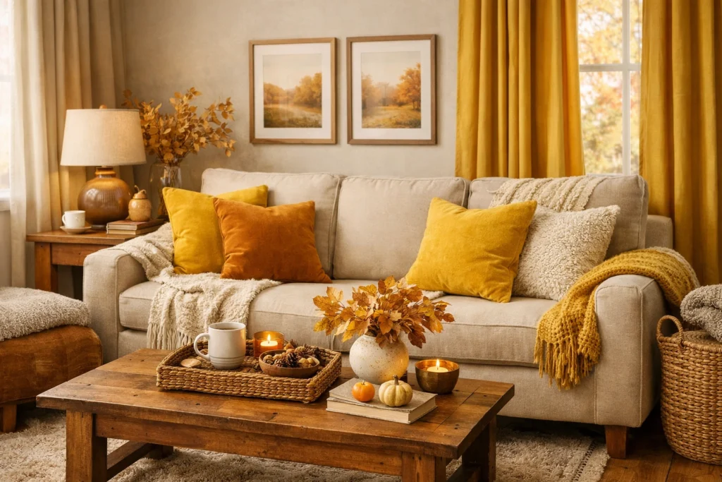 Mustard Yellow: A Soft Yet Vibrant Touch for Fall Interiors