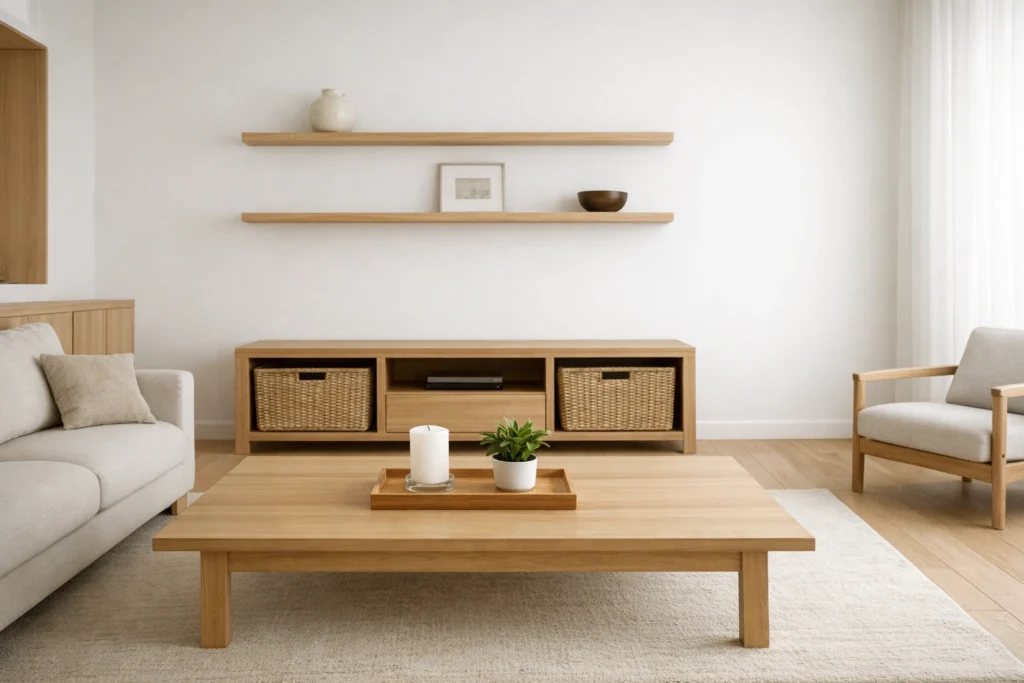 7. Declutter Intentionally To Create Visual Calm and Mental Clarity