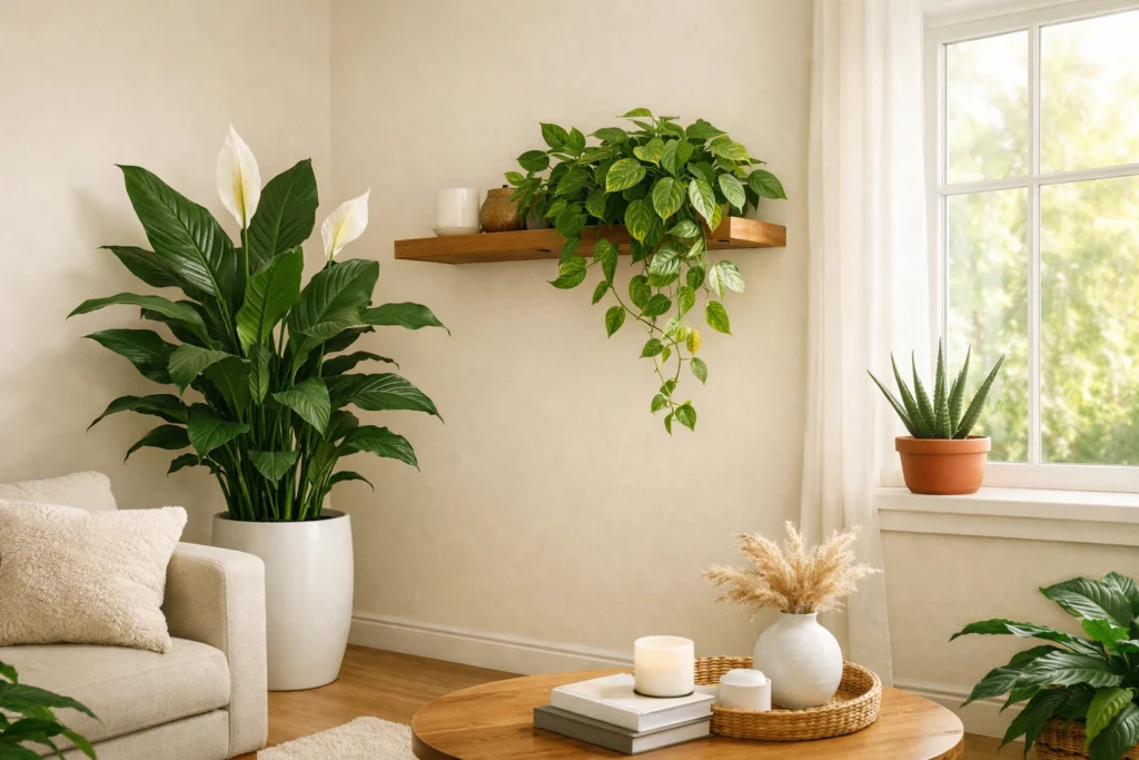 Add Calming Indoor Plants That Restore Air Quality and Mental Calm