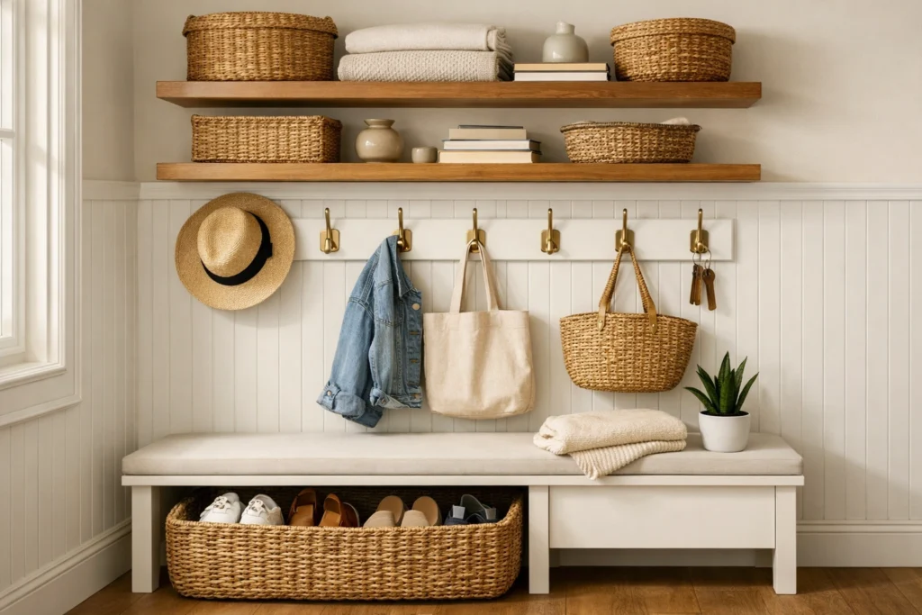 Add Smart Storage Solutions to Keep It Clutter Free