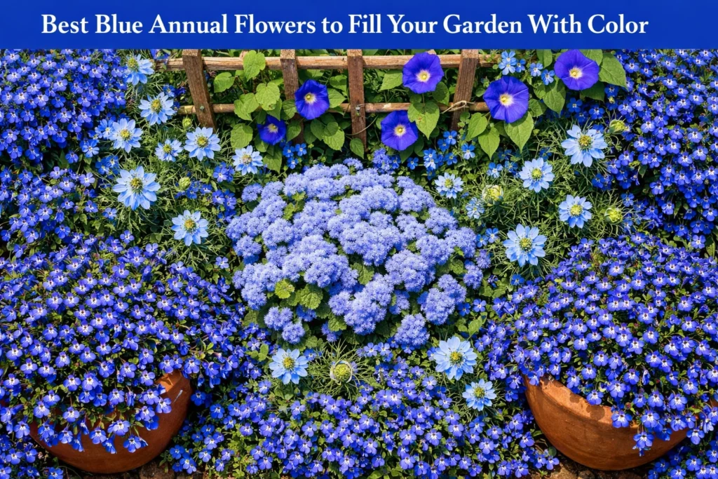 Best Blue Annual Flowers to Fill Your Garden With Color