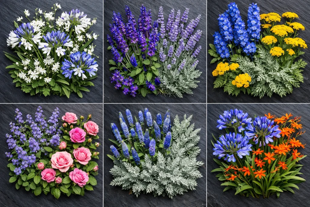 Best Blue Flower and Color Combinations for a Stunning Garden