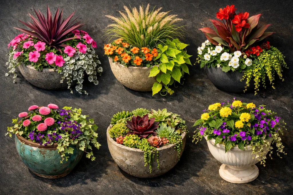 Best Container Garden Plant Combinations That Always Look Stunning