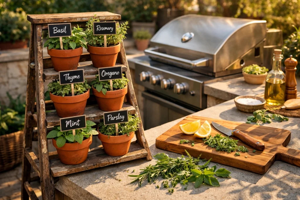 Best Container Herb Garden Ideas for Kitchen and Outdoor Spaces
