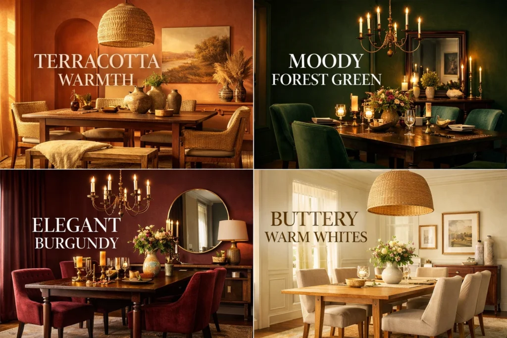 Best Dining Room Color Trends in USA for 2026 and Beyond