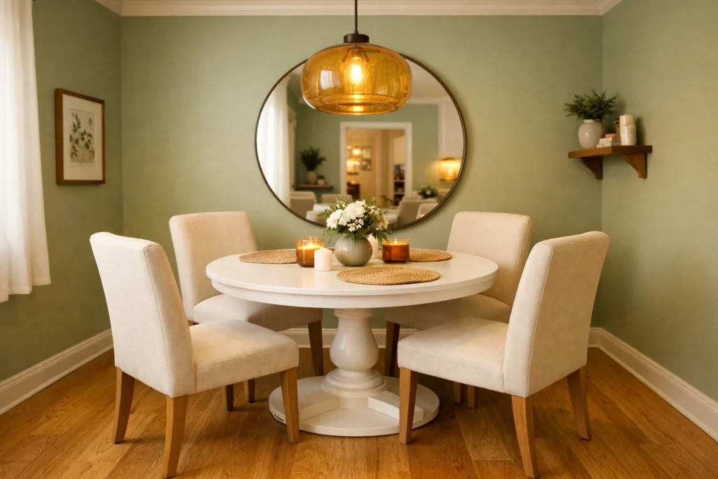 Best Dining Room Colors for Small and Low Light Spaces