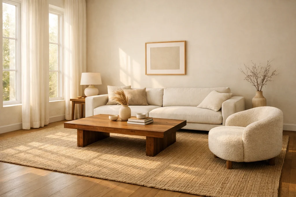 Best Furniture Choices for a Cozy Minimalist Living Room