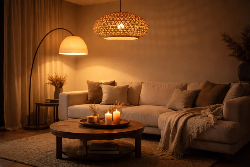 Best Lighting Ideas To Create a Warm Minimalist Atmosphere