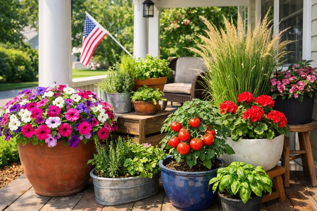 Best Plants to Grow in Outdoor Patio and Porch Planters