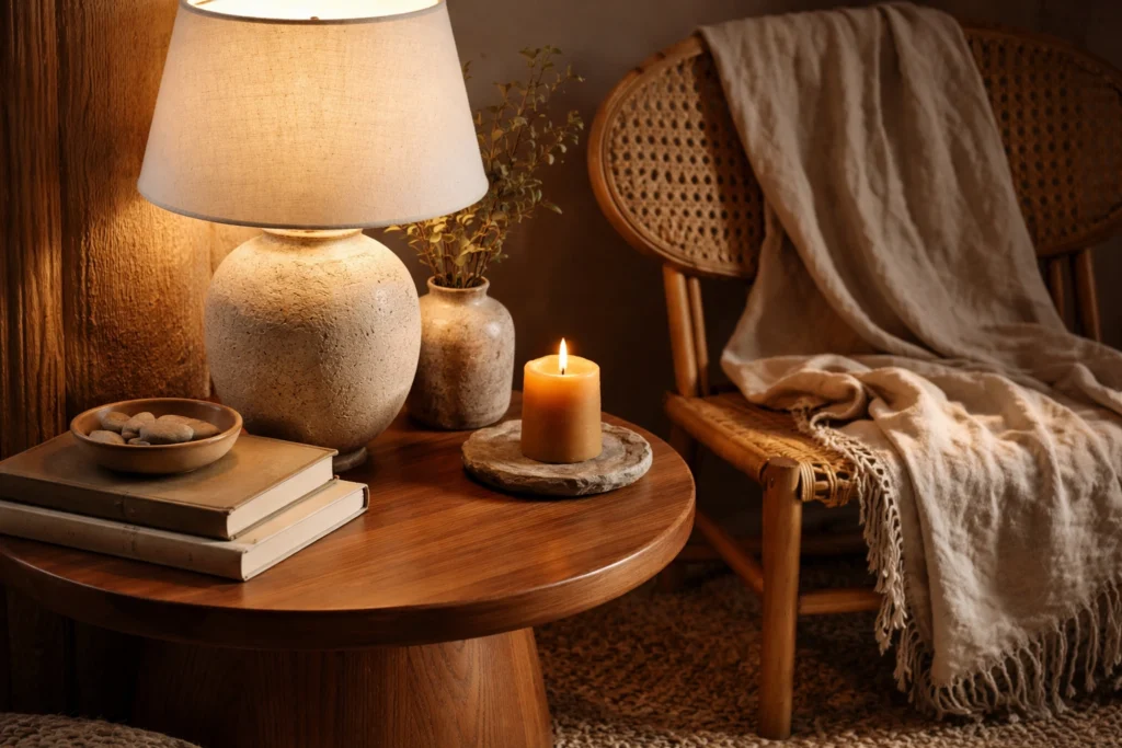 Bring Natural Materials Into Your Home To Ground and Restore Your Body