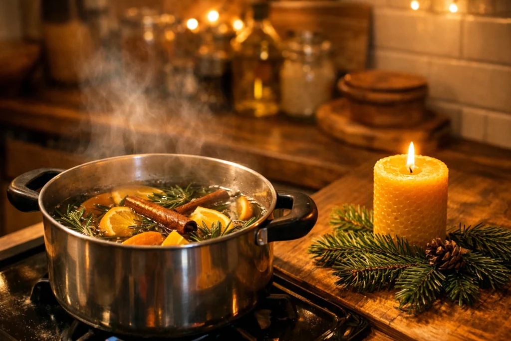 Bring in Natural Scents That Make Your Apartment Feel Like Christmas