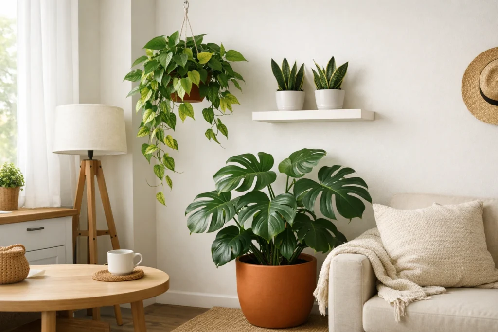 Bring in Plants To Add Life and Airiness to Your Tiny Studio