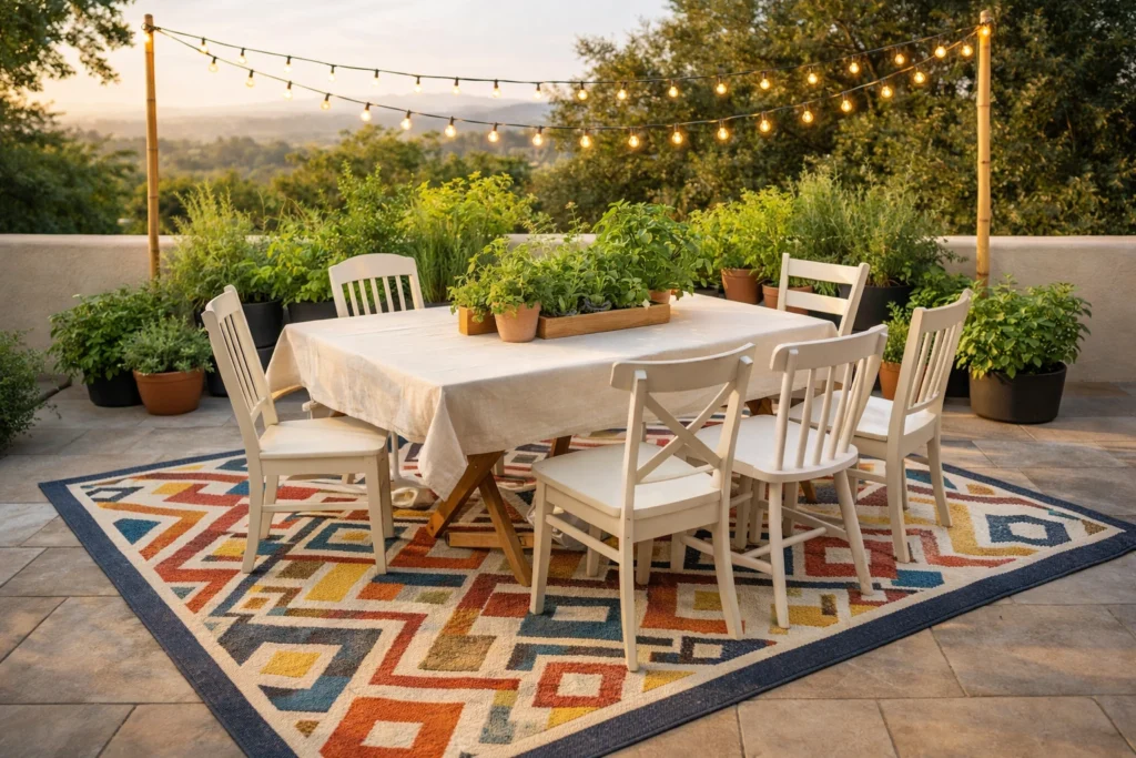 Build a Budget Friendly Outdoor Dining Area From Scratch