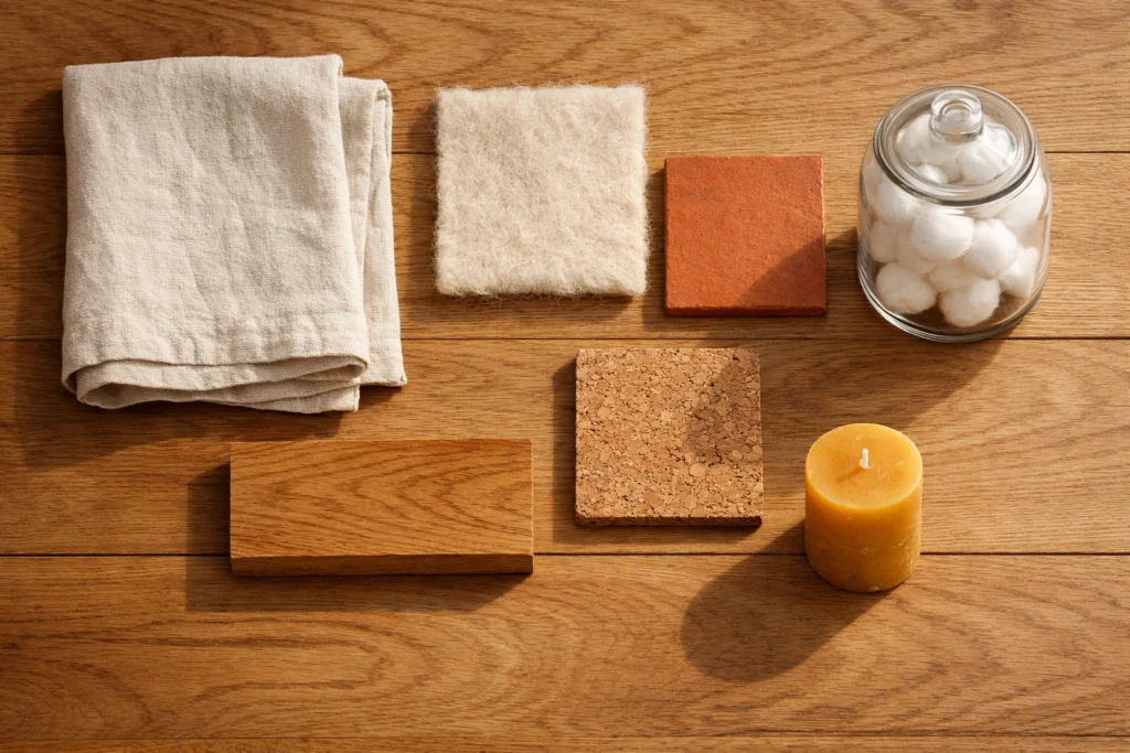 Choose Nontoxic Natural Materials Throughout Your Home
