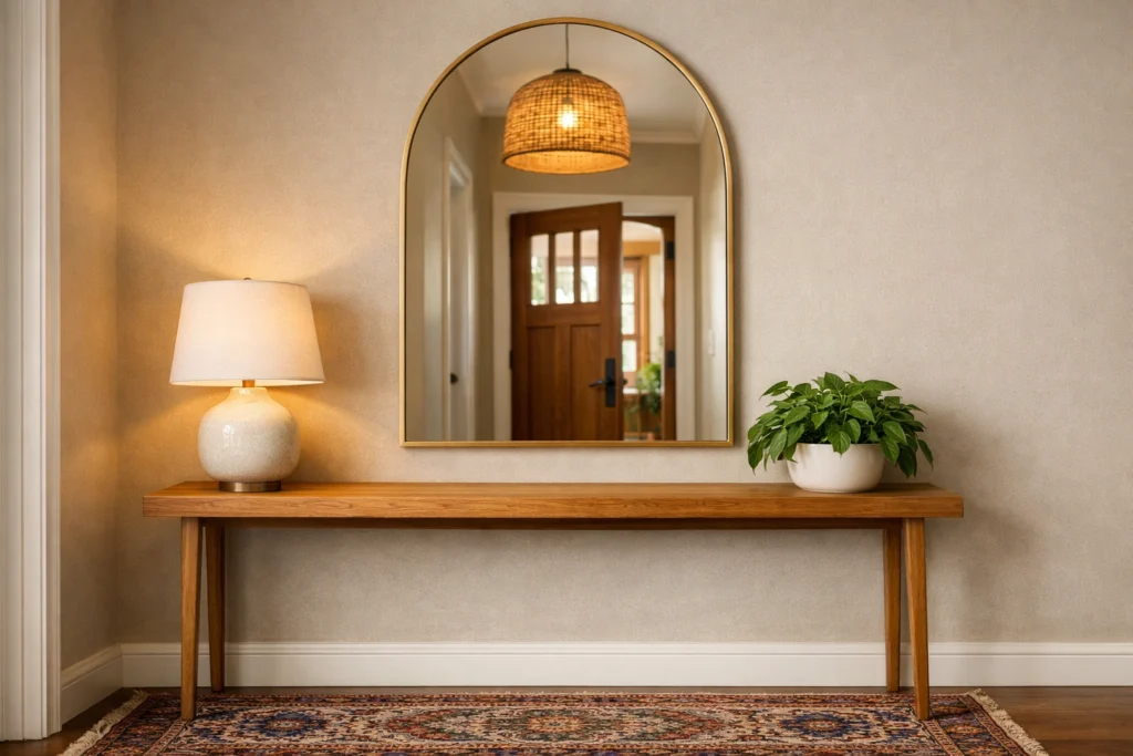 Choose the Right Entryway Mirror to Open Up the Space