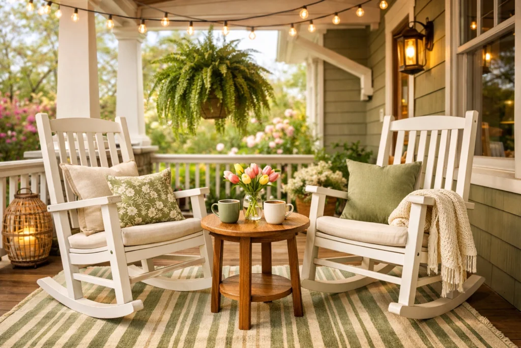 Create a Cozy Spring Sitting Area That Invites You to Linger