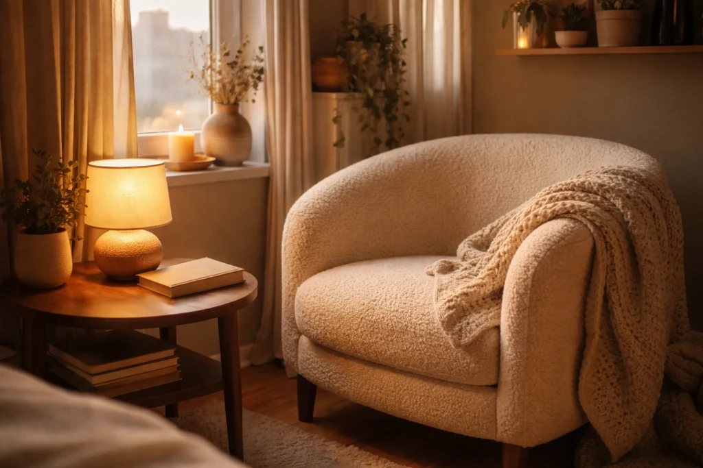 Create a Dedicated Rest Corner That Trains Your Brain To Decompress